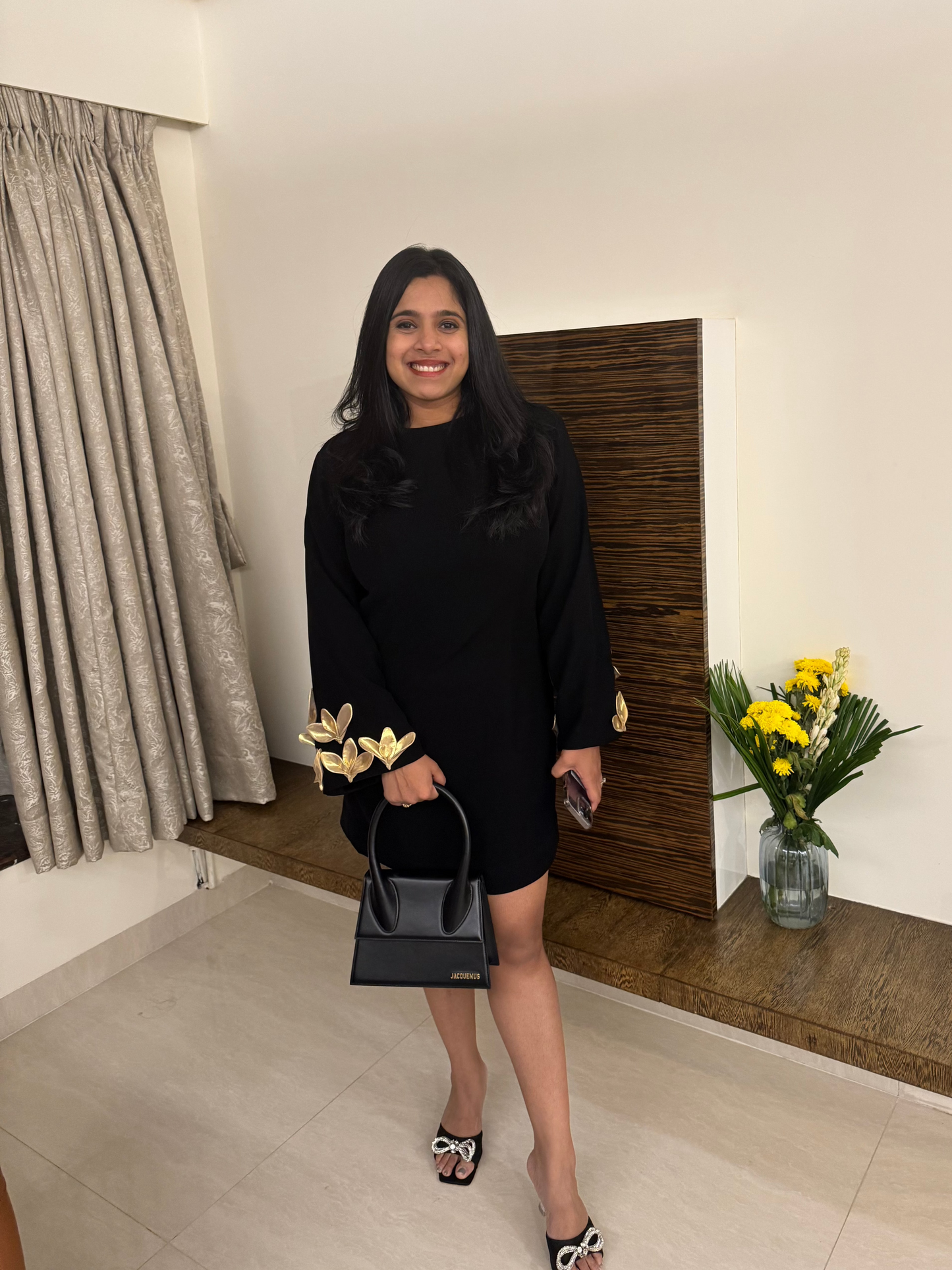 The Elegante 3D Embellished Dress