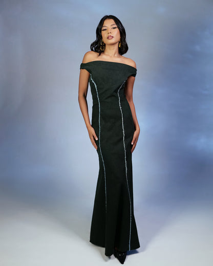 Cascading Elegance Dress