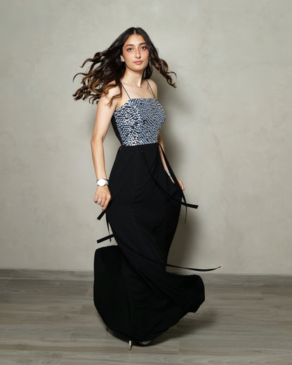 Embroidered Transformative Maxi