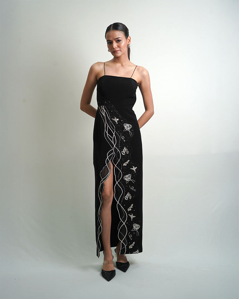 Sassy Gown Black