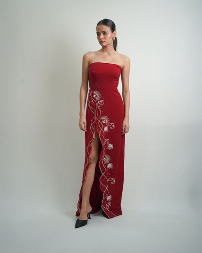 Red Sassy Gown
