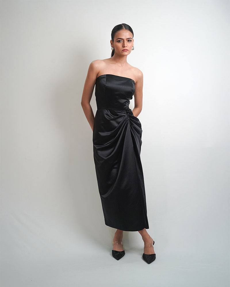 Black Asymmetric dress