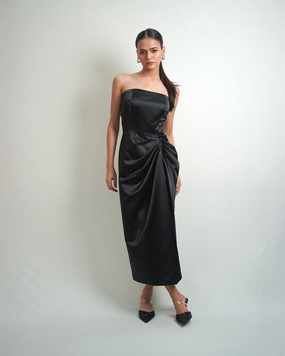 Black Asymmetric dress