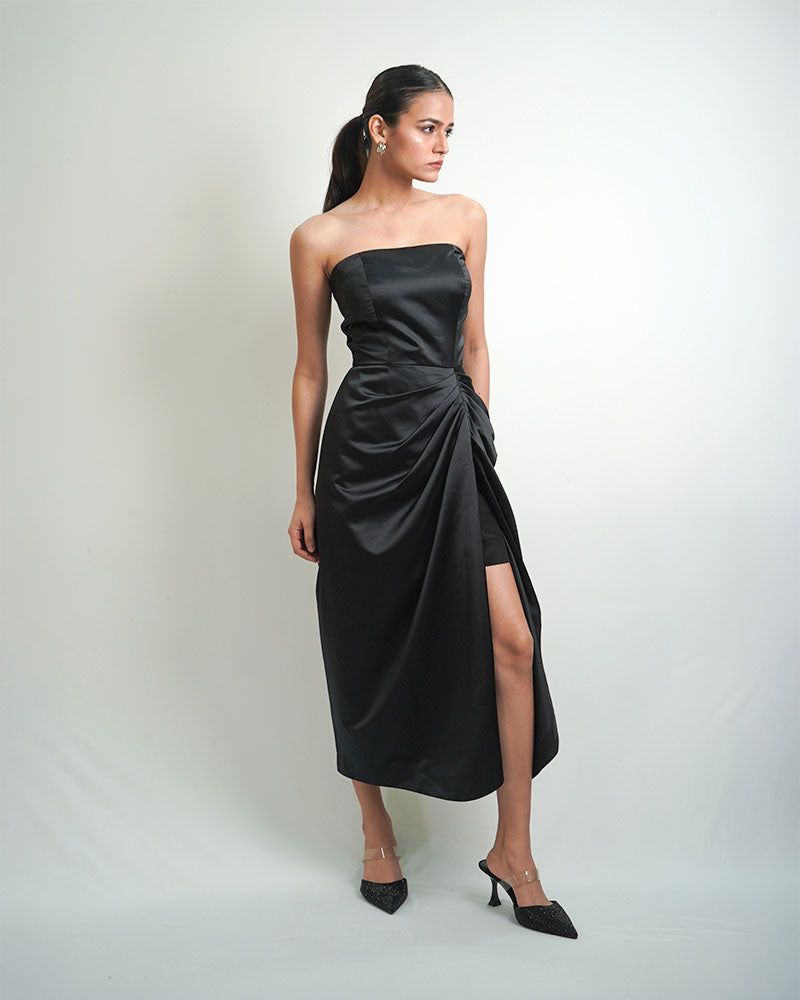 Black Asymmetric dress