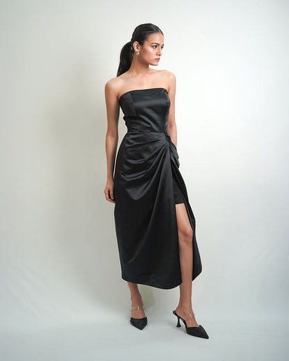 Black Asymmetric dress