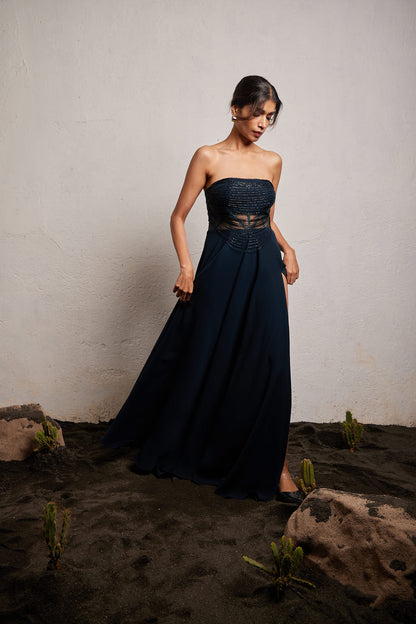 Sleek Style Cocktail Gown